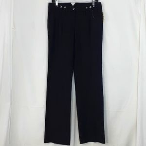 Dolce & Gabbana grey and black wool pants size 42 US size 2 new with tags